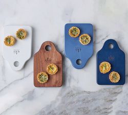 Handcrafted Small Cheese Board with Spreader, Set of 2