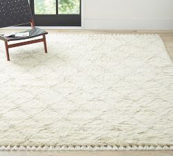 Quinlan Handwoven Shag Wool Rug