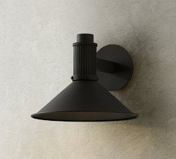Kelly Round Metal Sconce