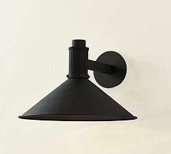 Kelly Round Metal Sconce