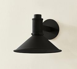 Kelly Round Metal Sconce