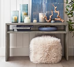Luxe Faux Fur Pouf