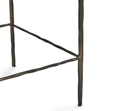 Mill Leather Counter Stool