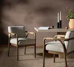 Sia Upholstered Dining Armchair