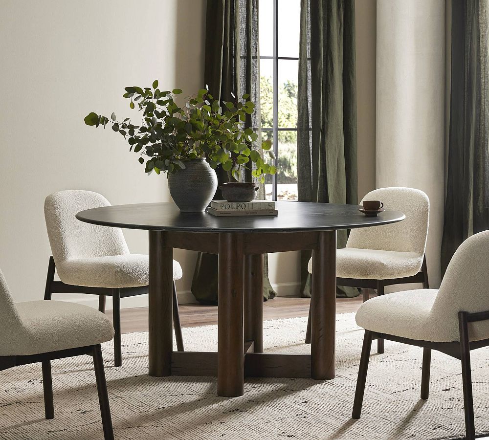 Camelia Round Marble Dining Table (60&quot;)