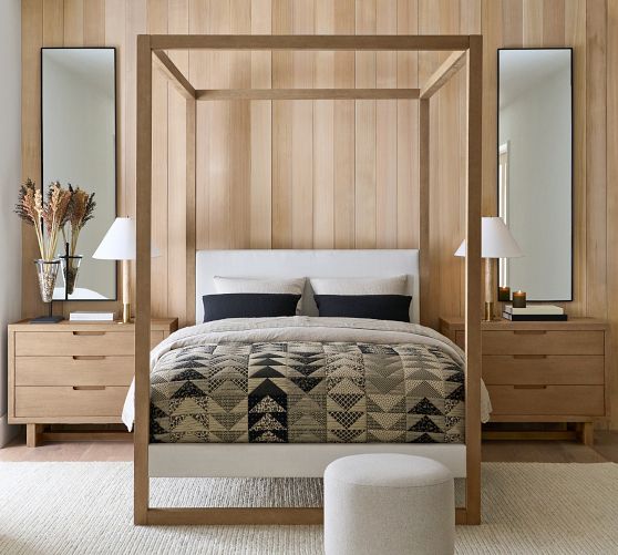 Portola Canopy Bed - Quick Ship