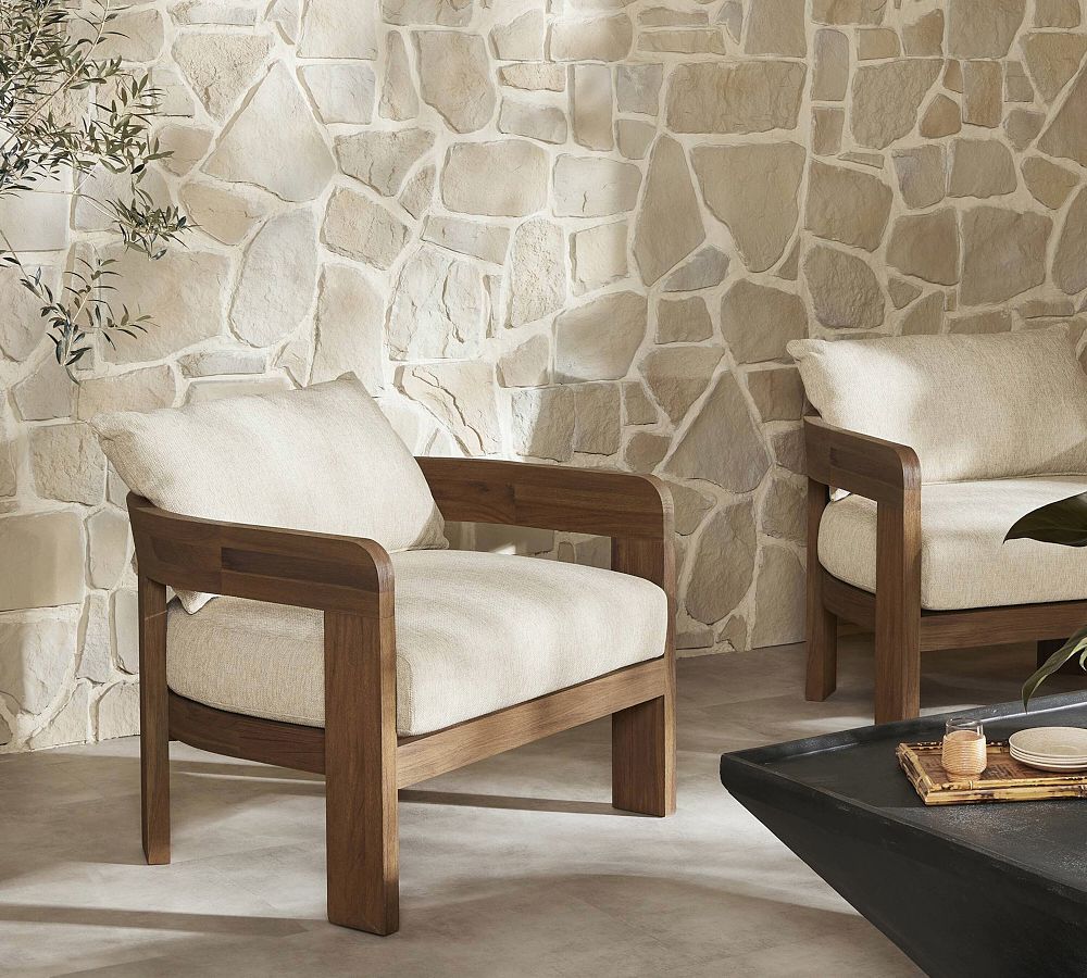 Matteo Teak Outdoor Armchair