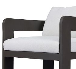 Matteo Metal Outdoor Dining Armchair