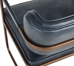Gillis Leather Dining Armchair