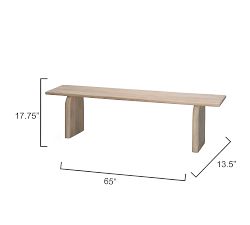 Archer Rectangular Dining Bench