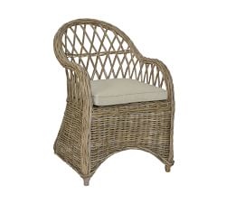 Isleton Open Weave Rattan Chair