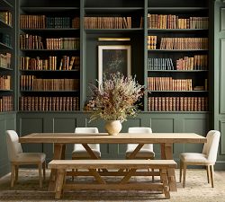 Farmhouse Trestle Dining Bench (66&quot;)