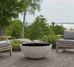 Nerissa Concrete Round Fire Pit (38&quot;-42&quot;)