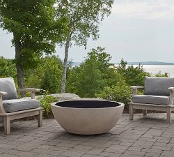 Nerissa Concrete Round Fire Pit (38&quot;-42&quot;)