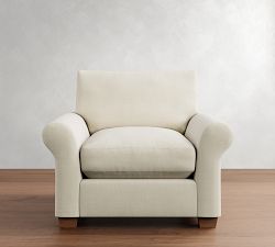 PB Comfort Modern Roll Arm Chair