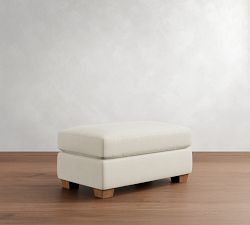 PB Comfort Modern Roll Arm Ottoman and a Half