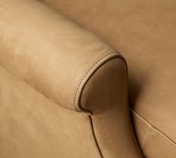 Champlain Roll Arm Leather Recliner