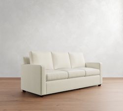 Cameron Modern Square Arm Sleeper Sofa with Air Topper (54&quot;&ndash;86&quot;)