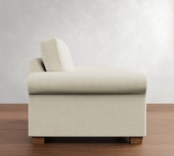 PB Comfort Modern Roll Arm Chair and a Half