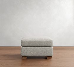 PB Comfort Modern Square Arm Ottoman