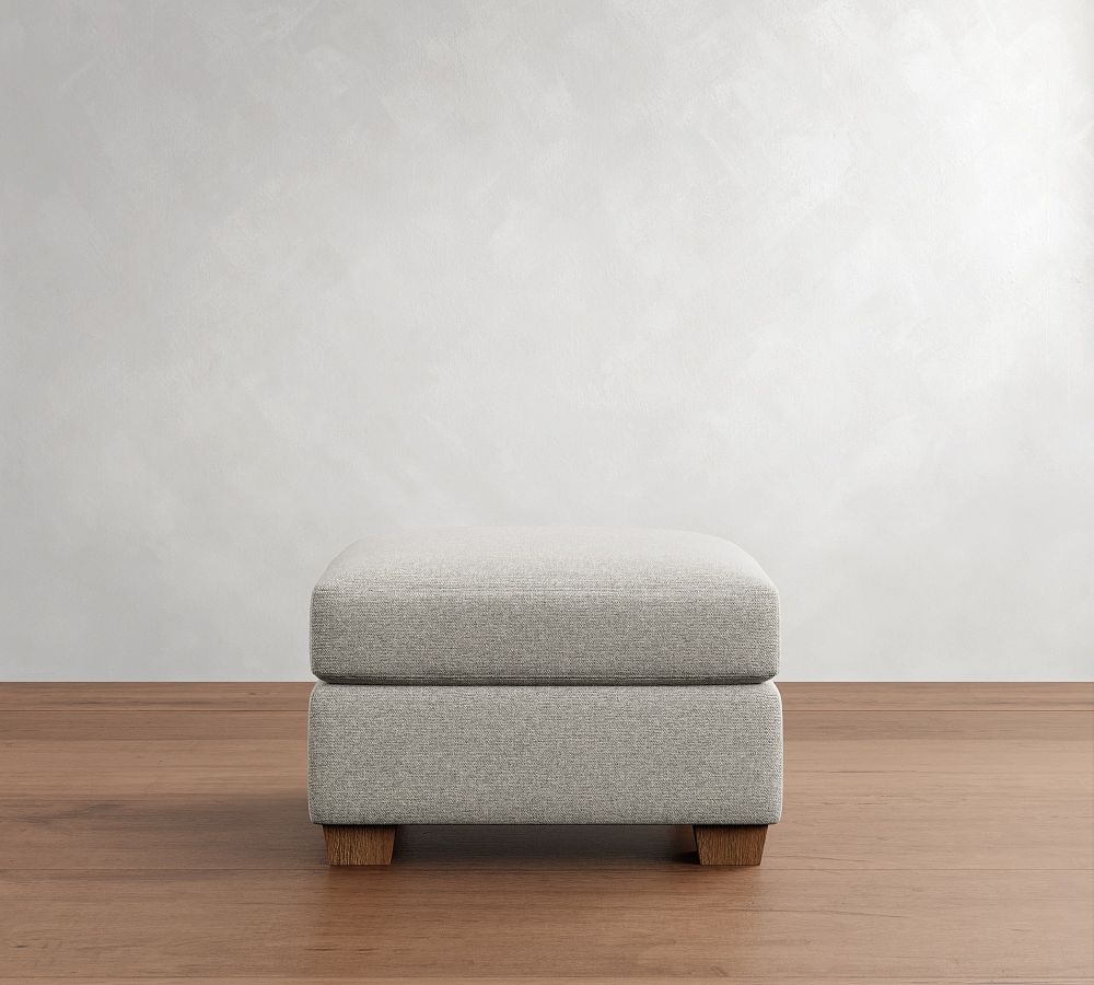 PB Comfort Modern Square Arm Ottoman