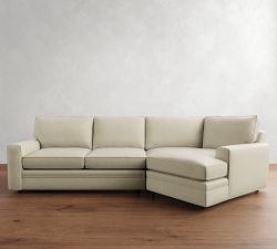 Pearce Square Arm Cuddle Chaise Sectional (135&quot;-165&quot;)