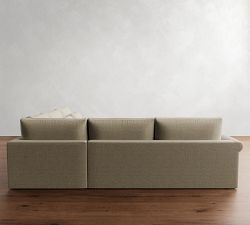 Westwood Roll Arm Deep Seat 3-Piece L-Shaped Sectional (125&quot;)