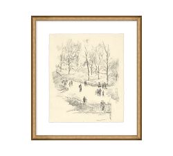 Sketches In The City Print Wall Art