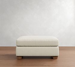 PB Comfort Modern Roll Arm Ottoman and a Half