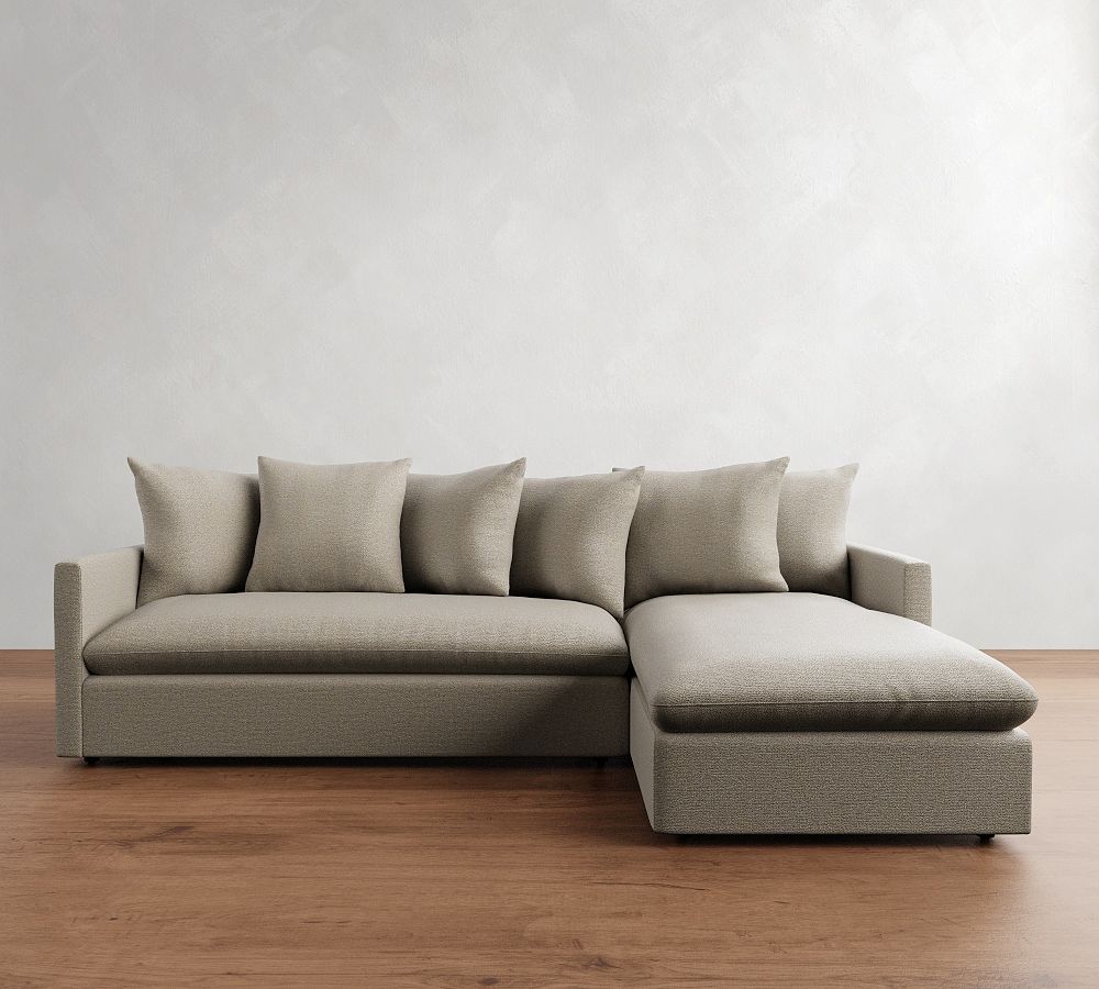 Union Scatterback Chaise Sectional (110&quot;)