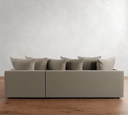 Union Scatterback Chaise Sectional (110&quot;)