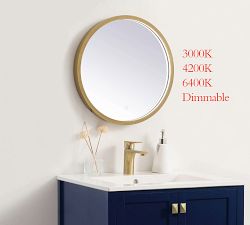 Franklin Round LED Lighted Mirror