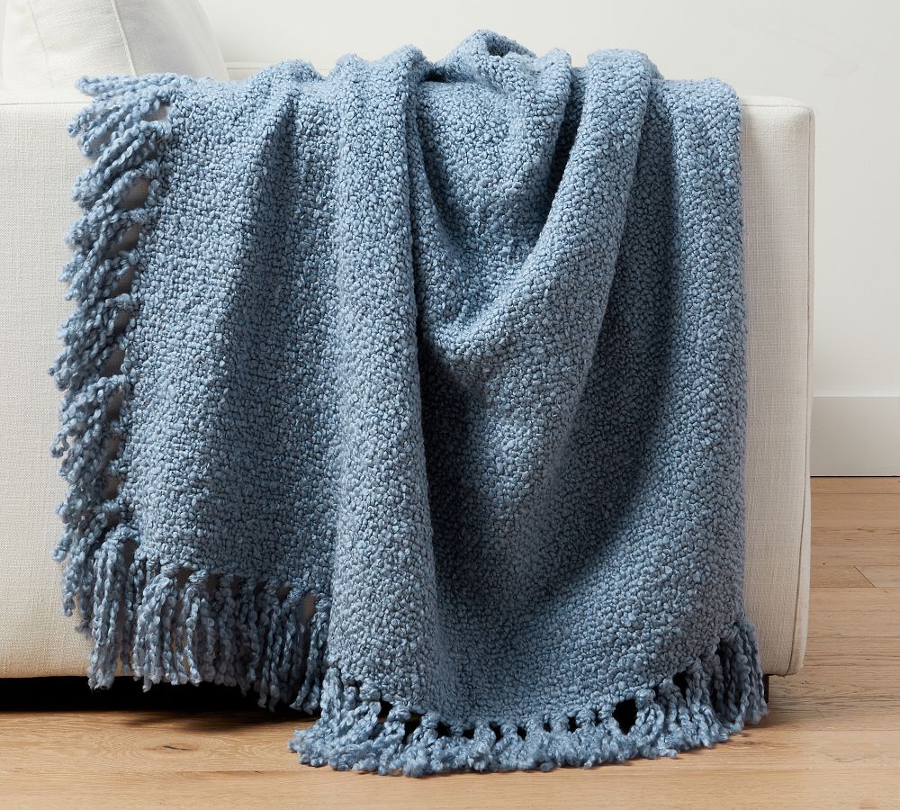 Dreamy Handwoven Fringe Throw