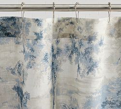 Jardin Toile Shower Curtain