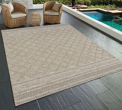 Shaan Geometric Outdoor Performance Rug
