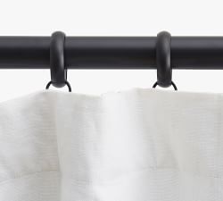 Quiet-Glide Double Curtain Round Rings