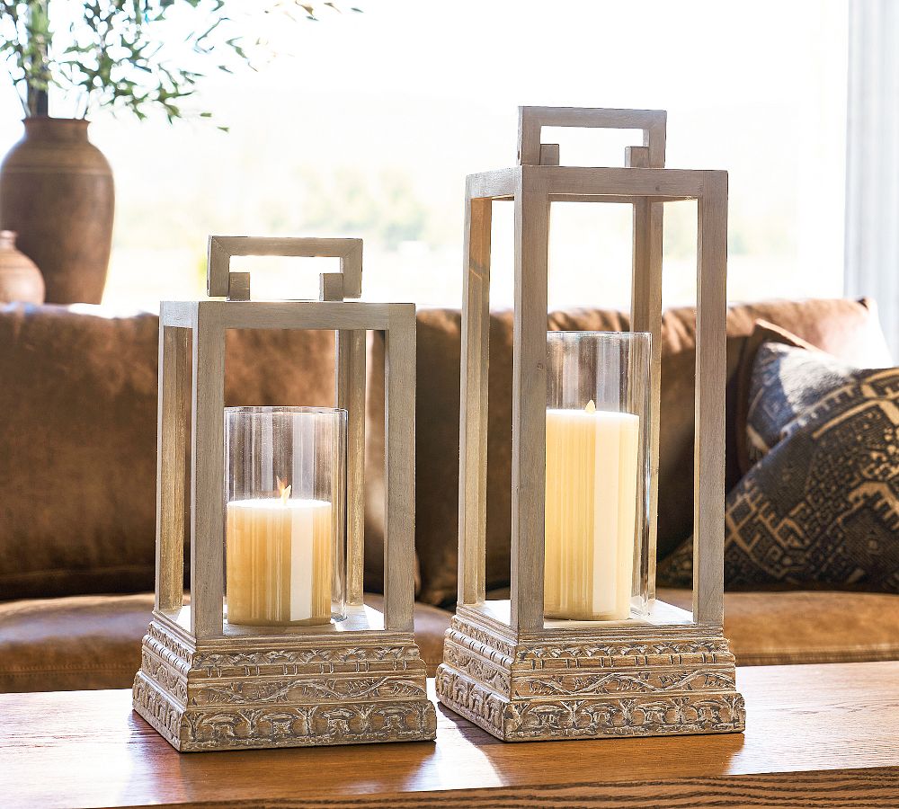Aarya Wood Lantern