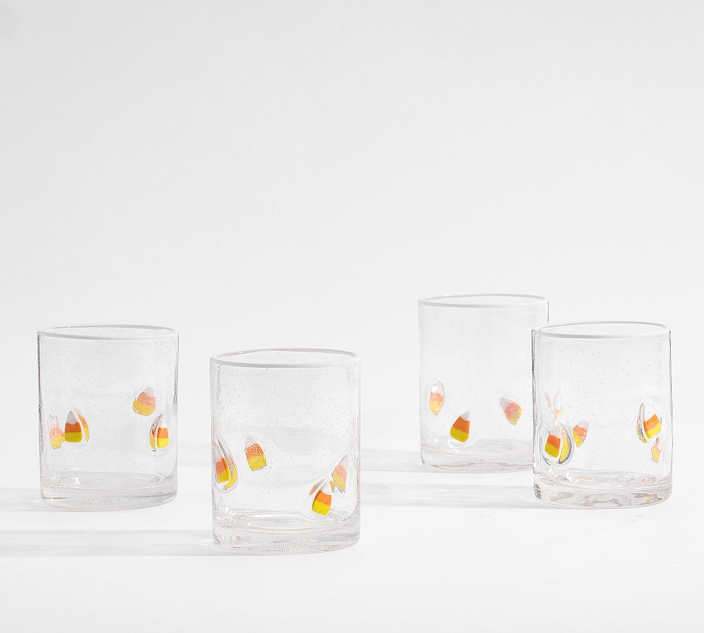 Icon Drinking Glasses - Set of 4 - Set of 4 - Multi