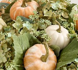 Faux Composed Mixed Harvest in Basket