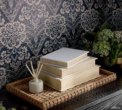 Stacked Linen Books