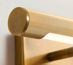 Lawrence Metal Ribbed Picture Light (15&quot;-24&quot;)