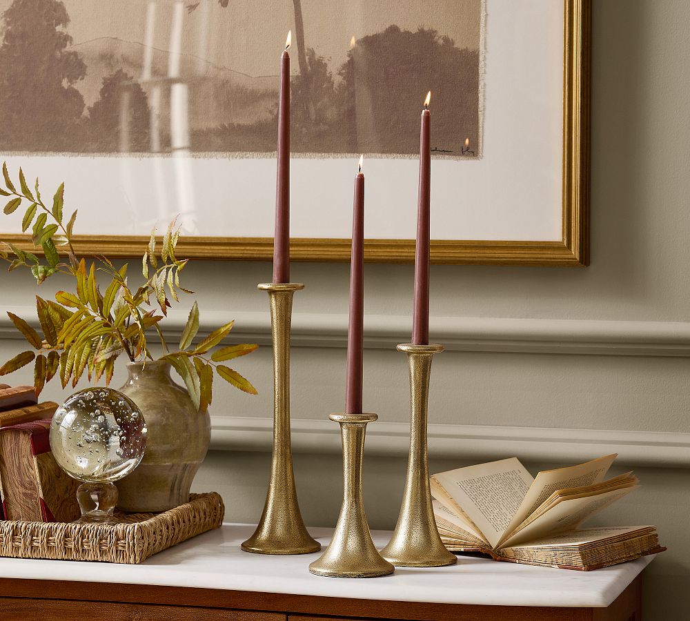 Trumpet Candle Holder