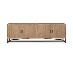 Lorena Pine Media Cabinet (79&quot;)
