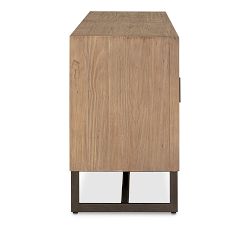 Lorena Pine Media Cabinet (79&quot;)