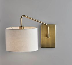 Hillford Drum Shade Sconce (18.5&quot;)