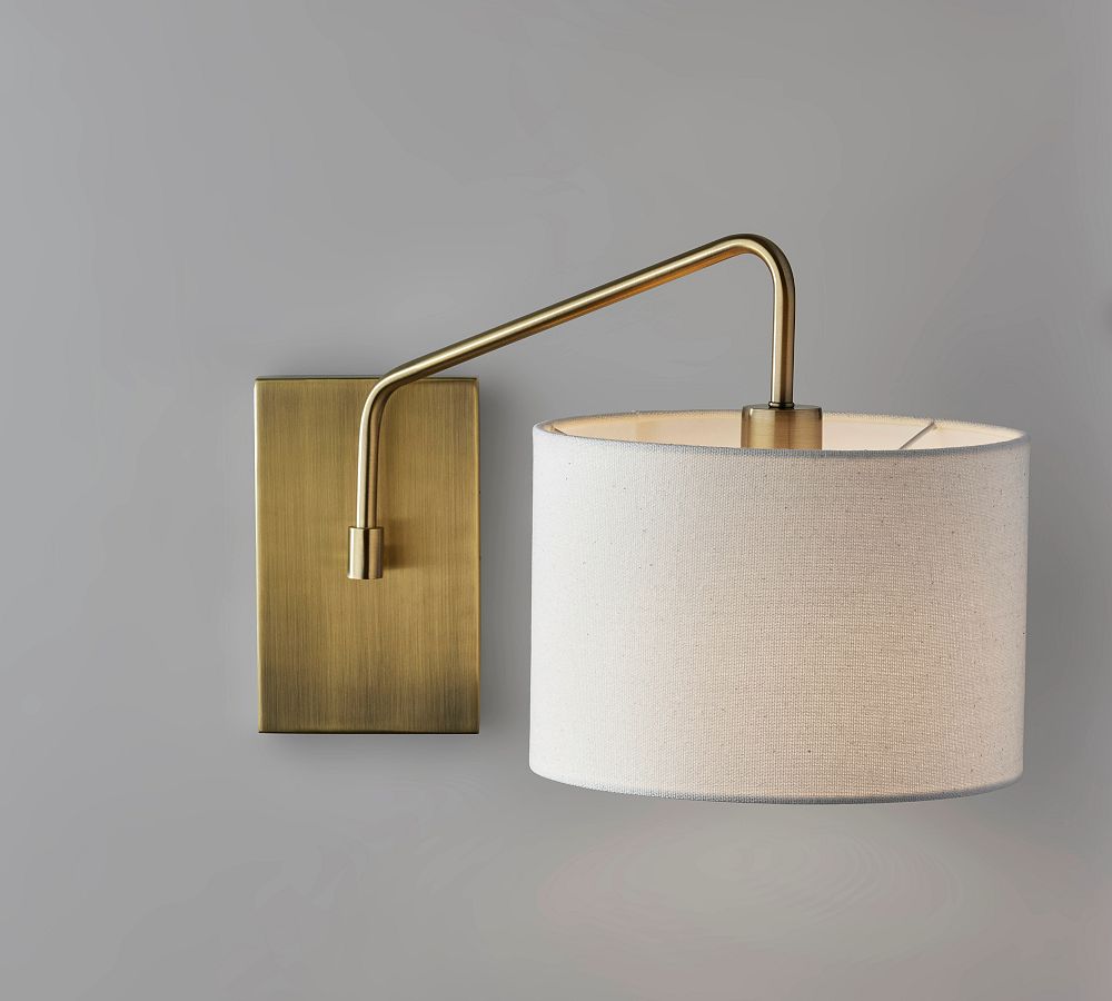 Hillford Drum Shade Sconce (18.5&quot;)
