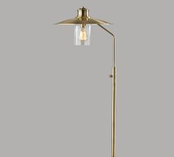 Lewis Metal Floor Lamp (57&quot;)