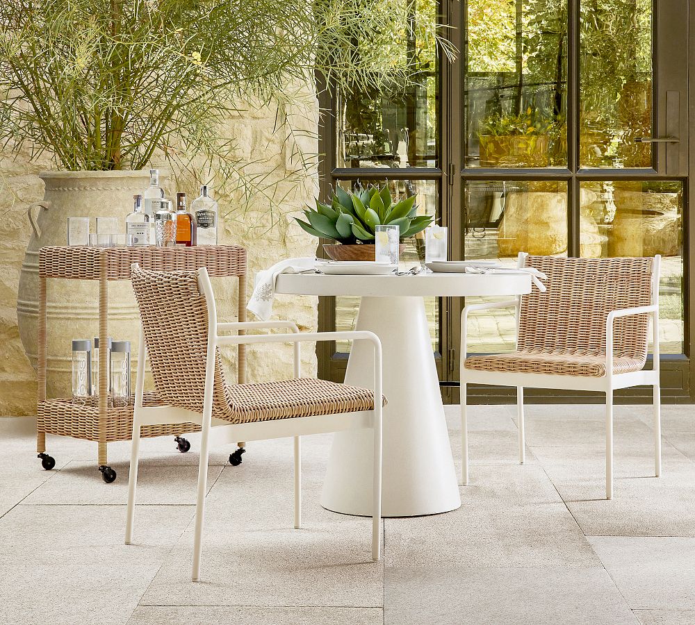 Pomona Concrete Outdoor Bistro Table (36&quot;)