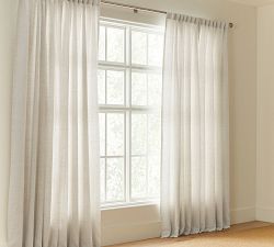 Open Box: Belgian Flax Linen Curtain