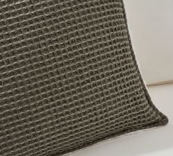 Waffle with Sherpa Back Pillow Cover